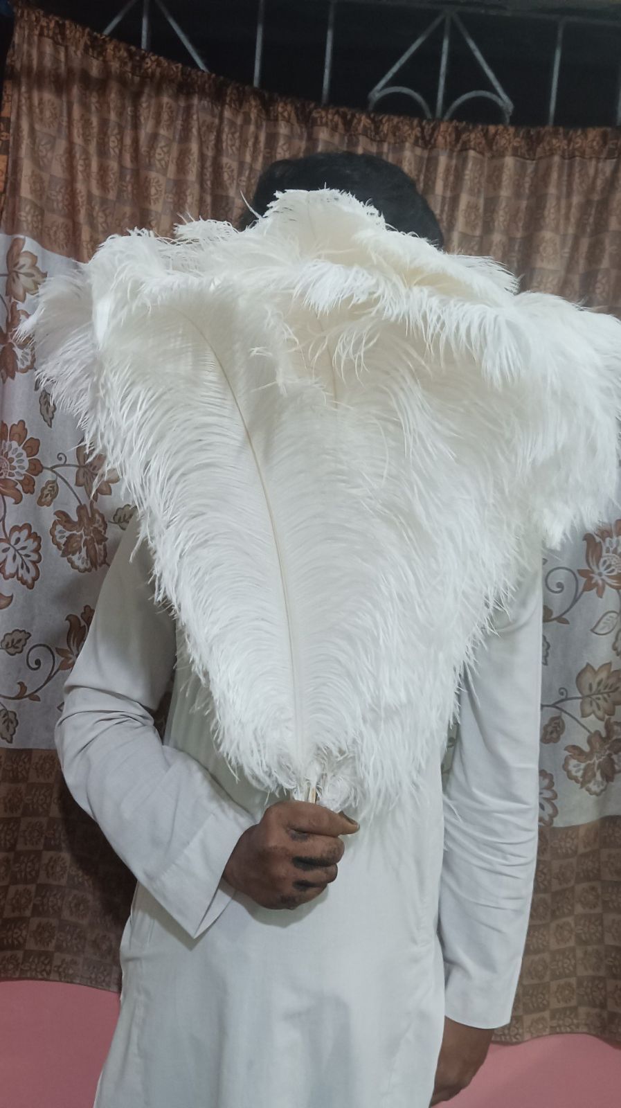 White Ostrich Feather Wholesale in india