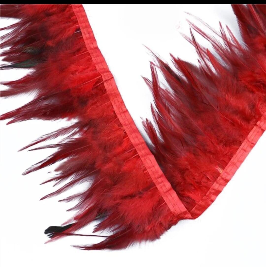 Colourful feather bulk
